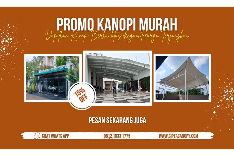 promo kanopi murah Cipta Canopy